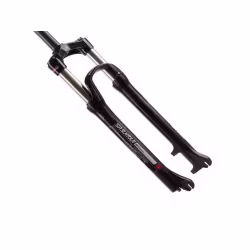 Вилка 27,5" Suntour пружинно-масляная, XCR, 1 1/8", 100 мм, IS, черный матовый