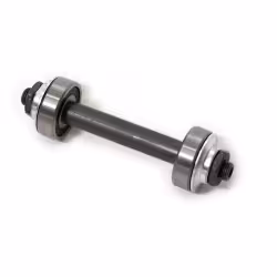 Ось передней втулки 3/8"х145 мм, на промподшипниках, под гайку