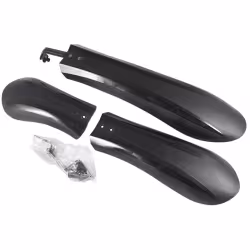Крылья для фэт/полуфэт велосипеда 24-26" Forward XGNB062-5, черный