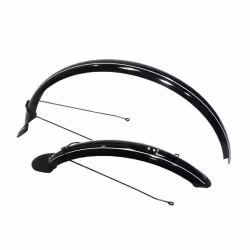 Крылья для городского велосипеда 24" Forward QZ-81724, черный