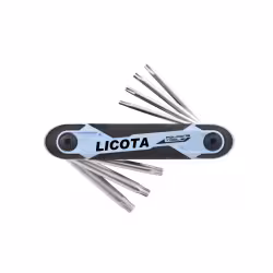 Набор ключей Torx Г-образных Licota FX1S071D2CV, Т10-Т40, 7 предметов
