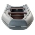 Надувная лодка ПВХ Gladiator A280TK, пайол фанерный, светло-серый/темно-серый