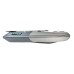 Надувная лодка ПВХ Gladiator A280TK, пайол фанерный, светло-серый/темно-серый