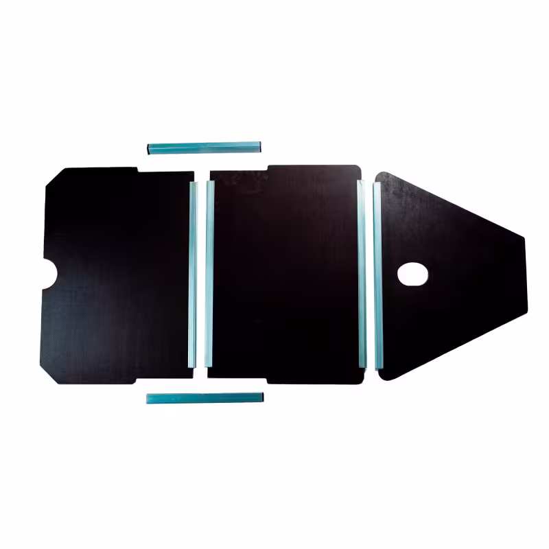 Надувная лодка ПВХ Gladiator A280TK, пайол фанерный, светло-серый/темно-серый