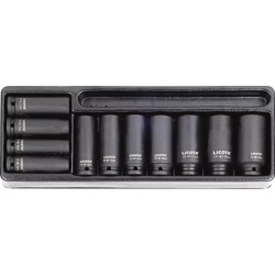 Набор головок ударных Licota ACK-384023, 11 предметов