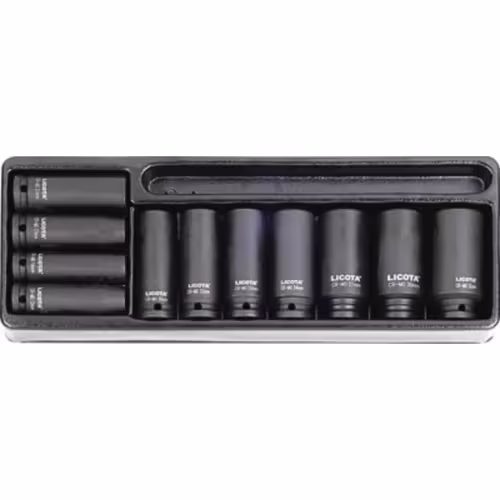 Набор головок ударных Licota ACK-384023, 11 предметов