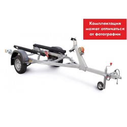 Прицеп лодочный одноосный МЗСА 81771В.101, ложементы