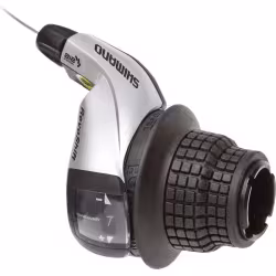 Шифтер Shimano Tourney, RS45, ASLRS45R7AT, правый, 7 скоростей, трос 2050 мм, без упаковки