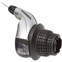 Шифтер Shimano Tourney, RS45, ASLRS45R7AT, правый, 7 скоростей, трос 2050 мм, без упаковки