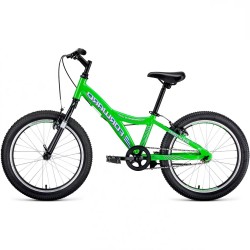 Велосипед Forward Comanche 20 1.0, рост 10.5, зеленый/белый