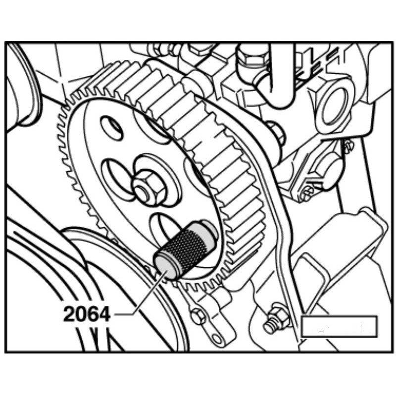 Набор фиксаторов для дизельных двигателей Licota ATA-2121