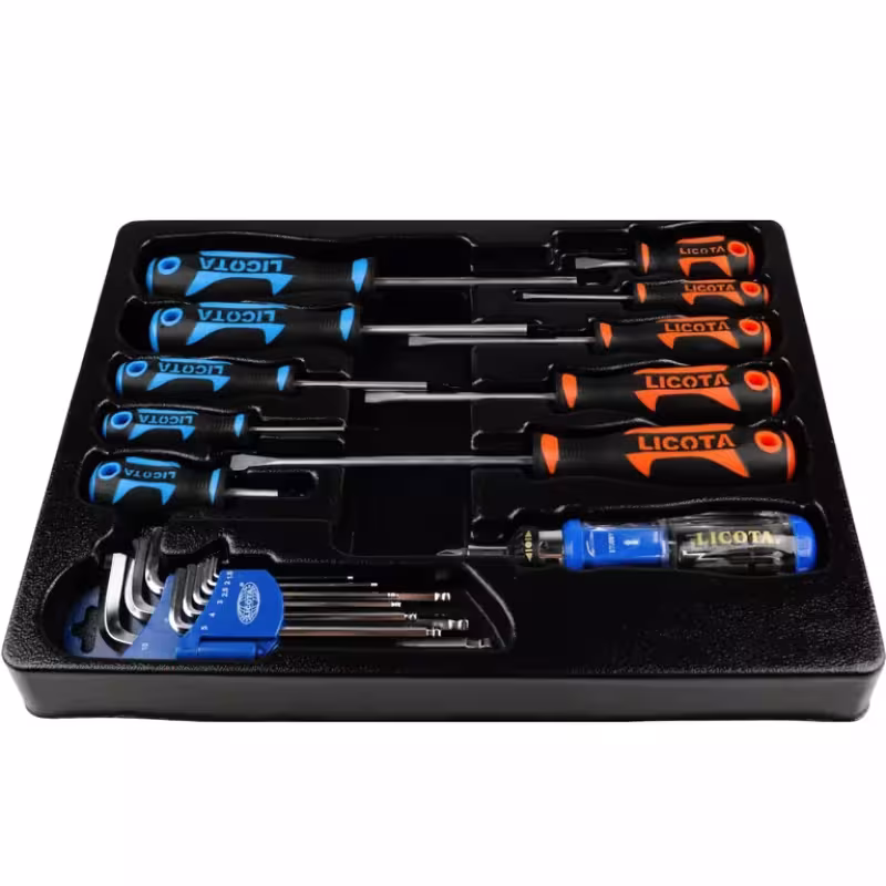 Набор отверток PH, SL, Torx Licota ACK-382003, отвертка с битами в комплекте, 21 предмет