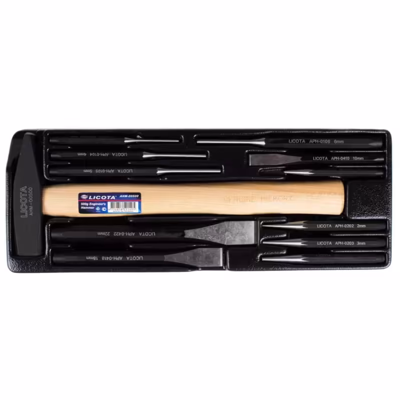 Набор ударно-режущего инструмента Licota ACK-384103, 12 предметов