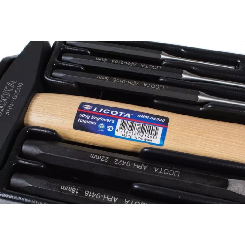 Набор ударно-режущего инструмента Licota ACK-384103, 12 предметов