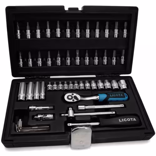 Набор головок Licota ALK-8003F, 54 предмета