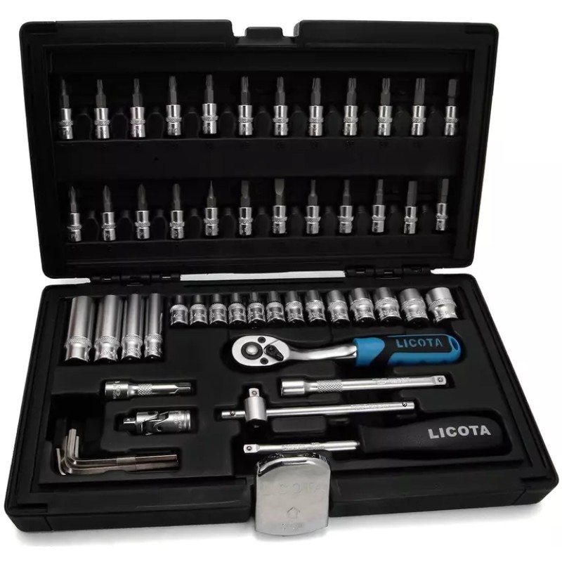 Набор головок Licota ALK-8003F, 54 предмета