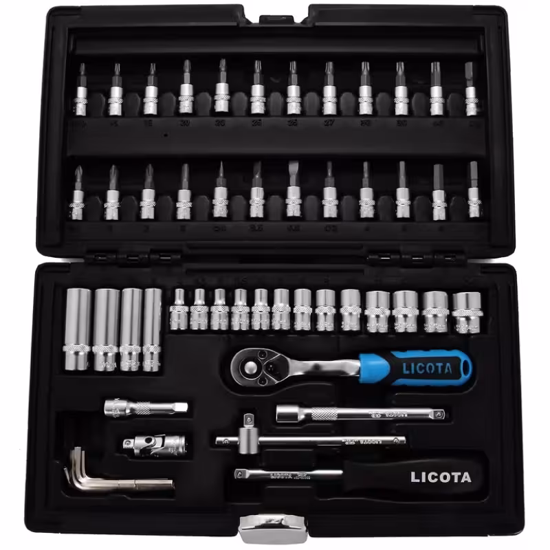 Набор головок Licota ALK-8003F, 54 предмета