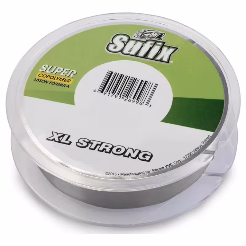 Леска монофильная Sufix XL Strong x10, 0.16 мм, 2.2 кг, 100 м