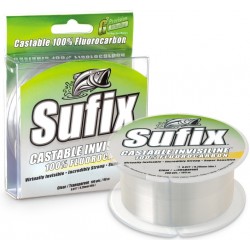 Леска флюорокарбоновая Sufix Castable Fluorocarbon 100% 0.25 мм, 5.9 кг, 150 м