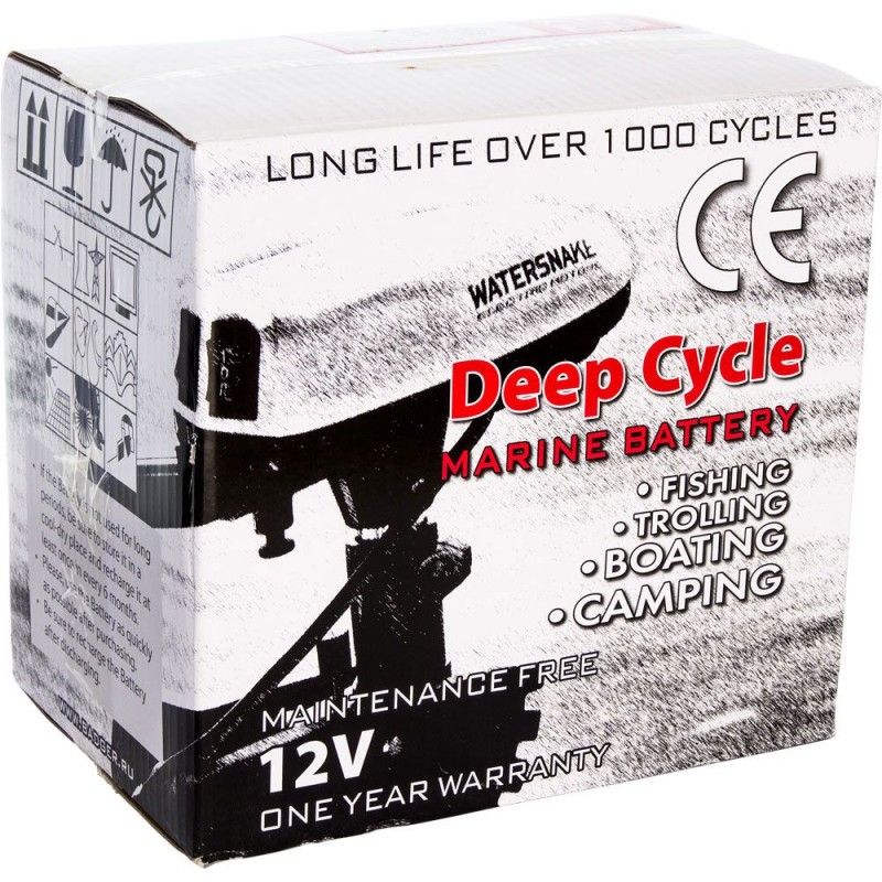 Аккумулятор Marine Deep Cycle GEL, 75Ah, 12V