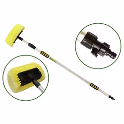 Щетка для мытья автомобиля телескопическая с подачей воды АТ AT00042 (CA-656)