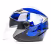 Мотошлем Hizer B208, синий/черный, размер L
