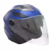 Мотошлем Hizer B208, синий/черный, размер М