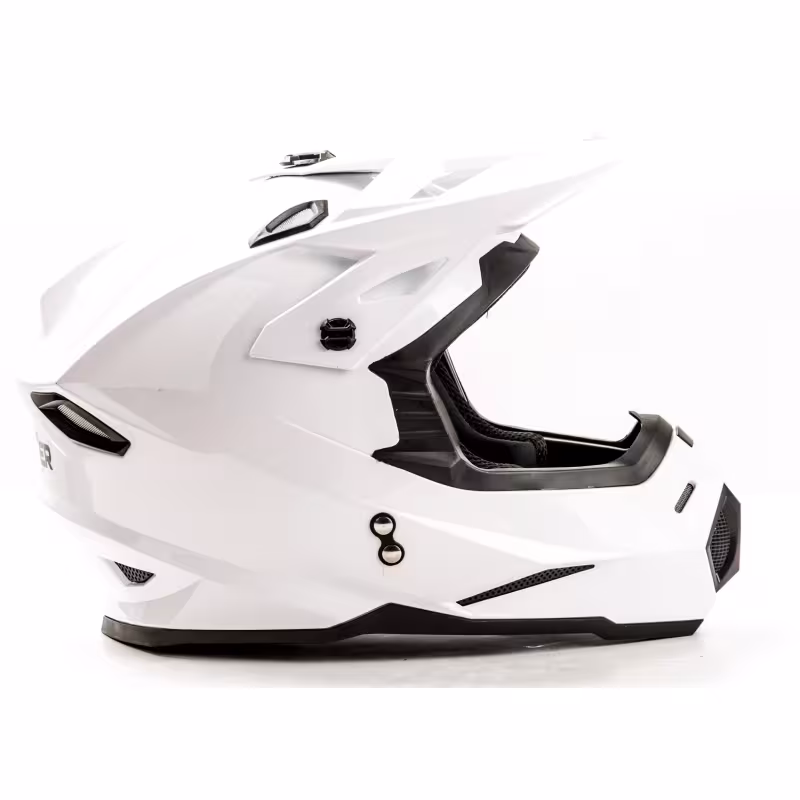 Мотошлем Hizer J6801, белый, размер M