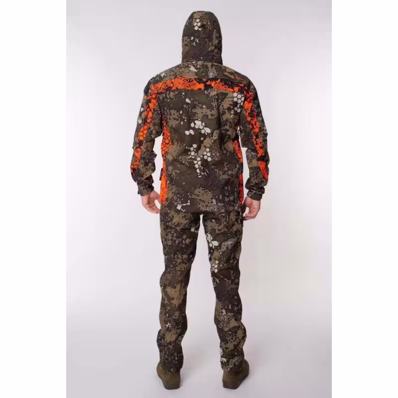 Костюм сигнальный мужской Triton Gear Chameleon PRO -5, ткань Софтшелл, бежевый камуфляж/оранжевый, размер 56-58 (XL), 170-176 см