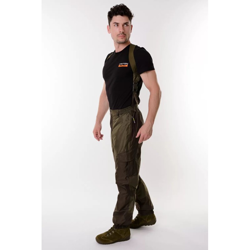 Костюм мужской OneRus Горный -5, ткань Таслан, темный хаки, размер 48-50 (M), 182-188 см