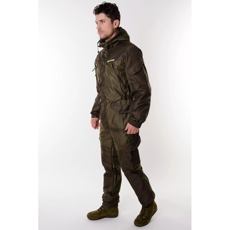 Костюм мужской OneRus Горный -5, ткань Таслан, темный хаки, размер 48-50 (M), 182-188 см