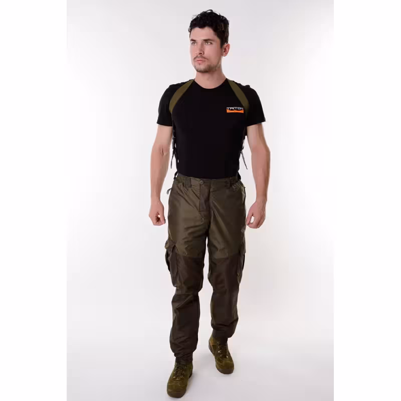 Костюм мужской OneRus Горный -5, ткань Таслан, темный хаки, размер 52-54 (L), 182-188 см