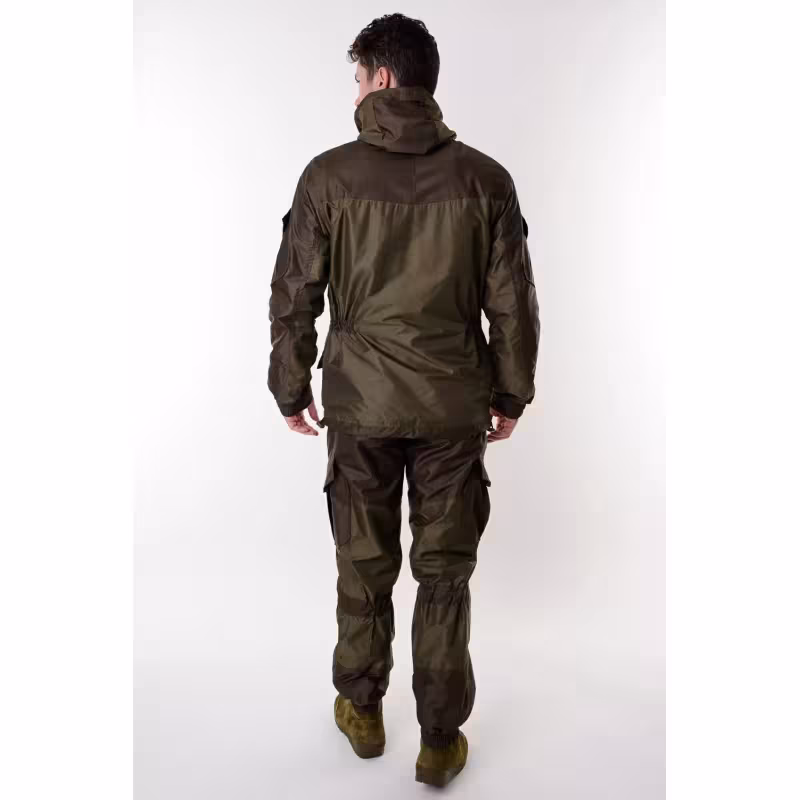 Костюм мужской OneRus Горный -5, ткань Таслан, темный хаки, размер 52-54 (L), 182-188 см