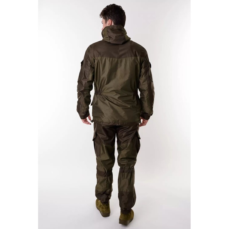 Костюм мужской OneRus Горный -5, ткань Таслан, темный хаки, размер 52-54 (L), 182-188 см