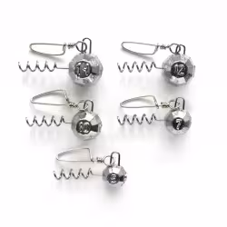 Груз Штопор граненый с застежкой 12 гр., цвет 070, 5 шт.