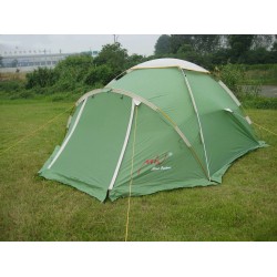 Палатка туристическая Mimir X-ART1837-4, 4-местная, 330х250х160 см, зеленый