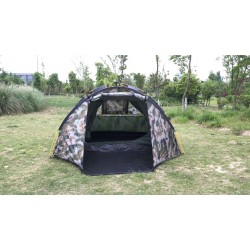 Палатка туристическая автоматическая Mimir 900, 3-местная, 240х320х135 см, камуфляж