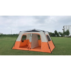 Палатка кемпинговая автоматическая Mimir 1610, 6/8-местная, 390х270х210 см, оранжевый