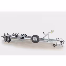 Прицеп лодочный двухосный Вектор ЛАВ 81018А, ложементы