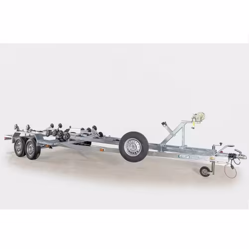 Прицеп лодочный двухосный Вектор ЛАВ 81018А, ложементы