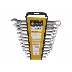 Набор ключей рожково-накидных Эврика ER-50121E, 6-22 мм, 12 предметов