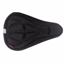 Чехол на седло для велосипеда с гелевой  вставкой 285*175мм черный