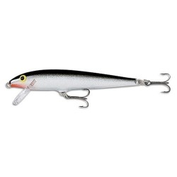 Воблер плавающий Rapala Original Floater F07-S, 70 мм, 4 г, цвет S