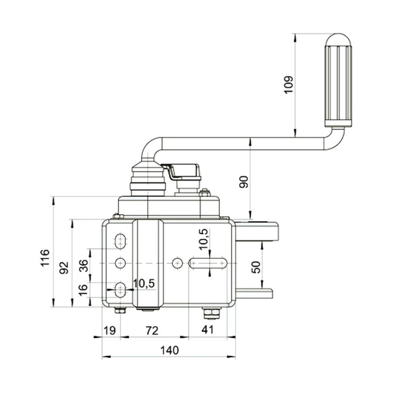 Лебедка Al-Ko Basic 1225300, 450 кг