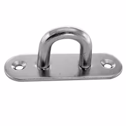 Планка овальная с проушиной 5 мм