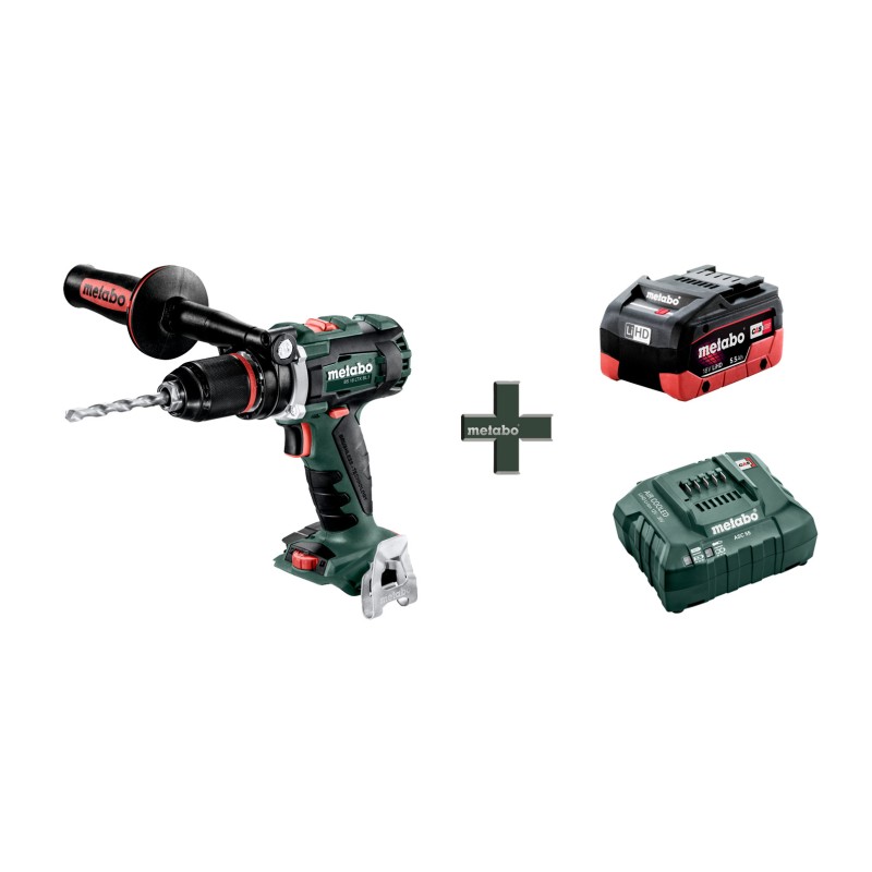 Дрель-шуруповерт аккумуляторная Metabo BS18LTX BL I (5.5 Ач)