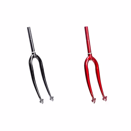 Вилка велосипедная 24", жесткая, с шайбой, под подшипник, резьбовая, длина резьбы 100 мм, черный, FWD3192662-22