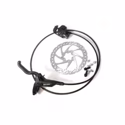 Тормоз передний SAIGUAN UB-001, гидравлический, PM/PM, 160 мм, 750 мм, с ротором 160 мм (комплект)