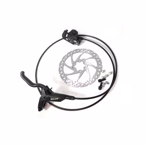 Тормоз передний SAIGUAN UB-001, гидравлический, PM/PM, 160 мм, 750 мм, с ротором 160 мм (комплект)