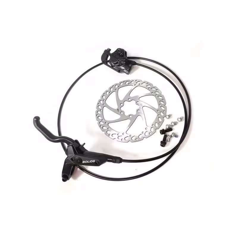 Тормоз передний SAIGUAN UB-001, гидравлический, PM/PM, 160 мм, 750 мм, с ротором 160 мм (комплект)